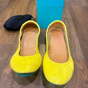 Tieks Lemon Patent size 7